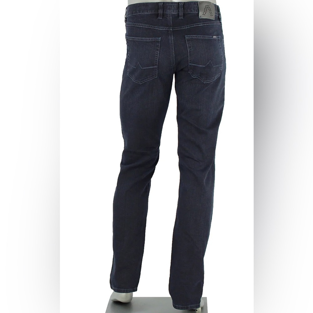 Alberto Men’s STONE DENIM T400 INDIGO Jean, W40 L 34